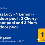 Lucy - 1 Lemon -outdoor Pool , 2 Cherry-indoor Pool And 3 Plum-outdoor Pool